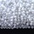 Бисер японский TOHO круглый 11/0 #0761 белый матовый, радужный непрозрачный, 10 грамм - Бисер японский TOHO круглый 11/0 #0761 белый матовый, радужный непрозрачный, 10 грамм