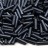 Бисер японский Miyuki Bugle стеклярус 6мм #2001 сине-серый, матовый металлизированный, 10 грамм - Бисер японский Miyuki Bugle стеклярус 6мм #2001 сине-серый, матовый металлизированный, 10 грамм