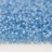 Бисер японский TOHO круглый 11/0 #0976 хрусталь/синий лед неон, окрашенный изнутри, 10 грамм - Бисер японский TOHO круглый 11/0 #0976 хрусталь/синий лед неон, окрашенный изнутри, 10 грамм