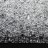 Бисер чешский PRECIOSA Богемский граненый, рубка 9/0 00050 прозрачный, около 10 грамм - Бисер чешский PRECIOSA Богемский граненый, рубка 9/0 00050 прозрачный, около 10 грамм