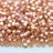 Бисер японский TOHO круглый 8/0 #2031F розалин, матовый радужный, серебряная линия внутри, 10 грамм - Бисер японский TOHO круглый 8/0 #2031F розалин, матовый радужный, серебряная линия внутри, 10 грамм
