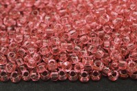 Бисер чешский PRECIOSA круглый 10/0 01293 розовый прозрачный, 1 сорт, 50г