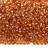 Бисер японский MIYUKI круглый 11/0 #55010 Crystal Apricot Medium, прозрачный, 10 грамм - Бисер японский MIYUKI круглый 11/0 #55010 Crystal Apricot Medium, прозрачный, 10 грамм
