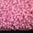 Бисер японский TOHO круглый 8/0 #2105 молочный розовый, серебряная линия внутри, 10 грамм - Бисер японский TOHO круглый 8/0 #2105 молочный розовый, серебряная линия внутри, 10 грамм