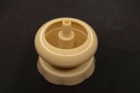Спиннер для нанизывания бисера пластиковый, диаметр 6,8см, PNC-06, 1шт