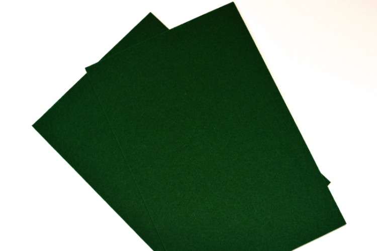 Фетр жёсткий 20х30см, цвет 667 тёмно-зелёный, толщина 1мм, 1021-043, 1 лист Фетр жёсткий 20х30см, цвет 667 тёмно-зелёный, толщина 1мм, 1021-043, 1 лист