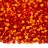 Бисер чешский PRECIOSA круглый 8/0 93790 красный/оранжевый непрозрачный, 50г - Бисер чешский PRECIOSA круглый 8/0 93790 красный/оранжевый непрозрачный, 50г