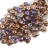 Бусины SuperDuo 2,5х5мм, отверстие 0,8мм, цвет 00030/98533 Crystal/Copper Rainbow, 706-196, 10г (около 120шт) - Бусины SuperDuo 2,5х5мм, отверстие 0,8мм, цвет 00030/98533 Crystal/Copper Rainbow, 706-196, 10г (около 120шт)