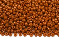 Бисер японский MIYUKI круглый 11/0 #4458 кирпичный, непрозрачный Duracoat, 10 грамм