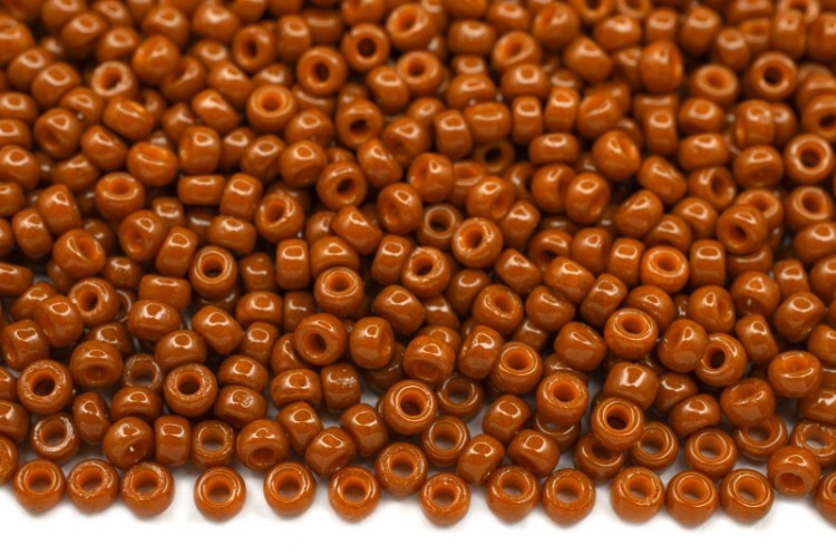 Бисер японский MIYUKI круглый 11/0 #4458 кирпичный, непрозрачный Duracoat, 10 грамм Бисер японский MIYUKI круглый 11/0 #4458 кирпичный, непрозрачный Duracoat, 10 грамм