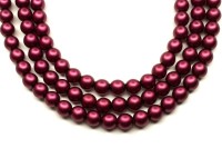 Жемчуг Preciosa, цвет 70120 матовый свекольный, 8мм, 10шт