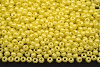 Бисер чешский PRECIOSA круглый 10/0 22001 светло-желтый, PermaLux, 1 сорт, 50г