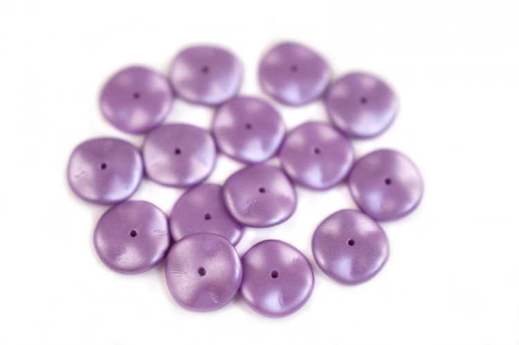 Бусины Ripple beads 12мм, цвет 02010/25012 сирень пастель, 720-019, около 10г (около 13шт) Бусины Ripple beads 12мм, цвет 02010/25012 сирень пастель, 720-019, около 10г (около 13шт)
