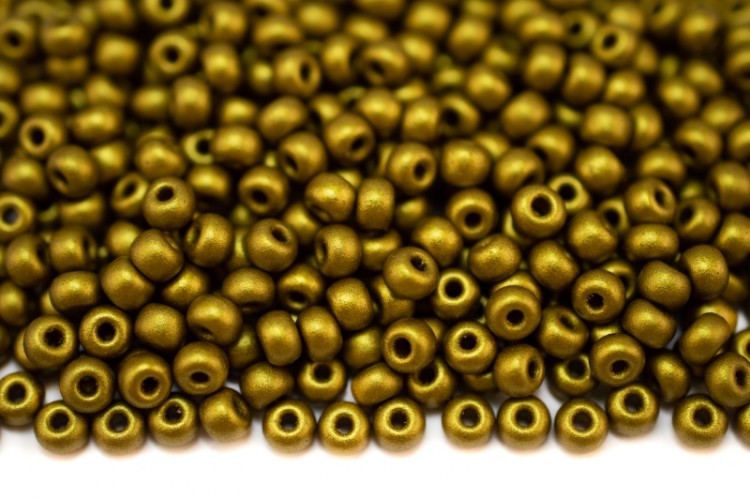 Бисер чешский PRECIOSA круглый 6/0 01720 золото Ацтеков, 50г Бисер чешский PRECIOSA круглый 6/0 01720 золото Ацтеков, 50г Бисер чешский PRECIOSA круглый 6/0 01720 золото Ацтеков, 50г