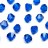 Бусины биконусы хрустальные 4мм, цвет CAPRI BLUE, 746-045, 20шт - Бусины биконусы хрустальные 4мм, цвет CAPRI BLUE, 746-045, 20шт