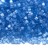 Бисер чешский PRECIOSA сатиновая рубка 10/0 05132 голубой, 50г - Бисер чешский PRECIOSA сатиновая рубка 10/0 05132 голубой, 50г