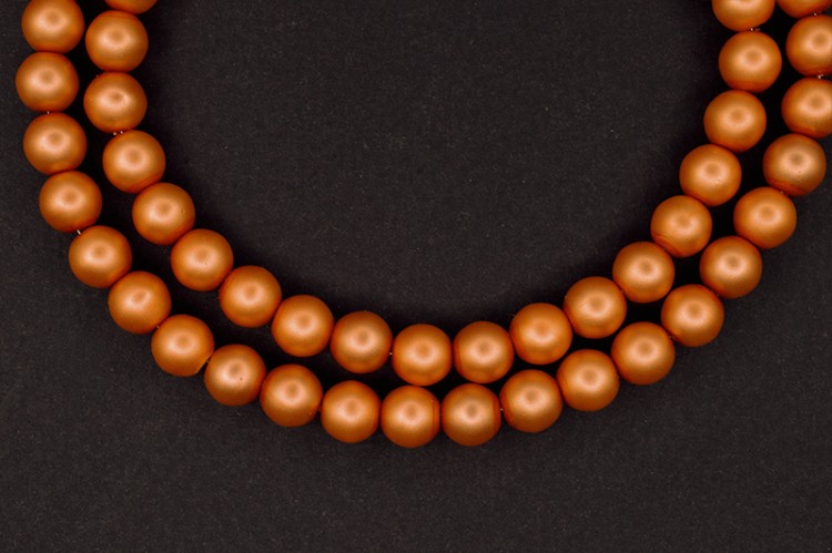 Жемчуг Preciosa, цвет 70116 матовый оранжевый, 8мм, 10шт Жемчуг Preciosa, цвет 70116 матовый оранжевый, 8мм, 10шт