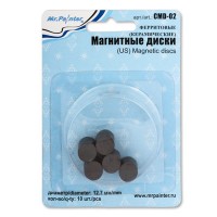 Магнитные диски Mr.Painter CMD-02 ферритовые (керамические) 12,7мм, 10шт