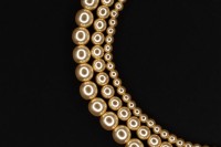 Жемчуг Preciosa, цвет 70414 бежевый, 8мм, 10шт