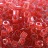 Бисер японский TOHO Cube кубический 3мм #0341 хрусталь/томат, окрашенный изнутри, 5 грамм - Бисер японский TOHO Cube кубический 3мм #0341 хрусталь/томат, окрашенный изнутри, 5 грамм