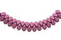 Бусины Pip beads 5х7мм, цвет 02010/29565 розовый матовый, 701-062, 5г (около 36шт)