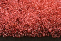 Бисер чешский PRECIOSA круглый 10/0 01291 розовый прозрачный, 1 сорт, 50г