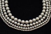 Жемчуг Swarovski 5810 #968 4мм Crystal Pastel Grey Pearl, 5810-4-968, 10шт