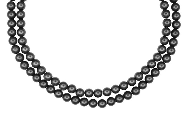 Жемчуг Preciosa, цвет 70548 матовый темно-серый, 5мм, 10шт Жемчуг Preciosa, цвет 70548 матовый темно-серый, 5мм, 10шт