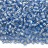 Бисер японский MIYUKI Delica цилиндр 11/0 DB-1210 лазурный, серебряная линия внутри, 5 грамм - Бисер японский MIYUKI Delica цилиндр 11/0 DB-1210 лазурный, серебряная линия внутри, 5 грамм