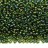 Бисер японский MIYUKI круглый 11/0 #0288 оливковый, радужный прозрачный, 10 грамм - Бисер японский MIYUKI круглый 11/0 #0288 оливковый, радужный прозрачный, 10 грамм