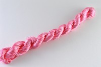 Шнур нейлоновый, толщина 1мм, длина 24 метра, цвет розовый светлый, 29-084, 1шт