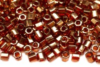 Бисер японский TOHO Hexagon шестиугольный 8/0 #0329 африканский закат, золотое сияние, 5 грамм