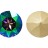 Кристалл Swarovski #1201 круглый 27мм, цвет #001 прозрачный, райское сияние (PARSH), 1201-PARSH, 1шт - Кристалл Swarovski #1201 круглый 27мм, цвет #001 прозрачный, райское сияние (PARSH), 1201-PARSH, 1шт