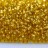 Бисер чешский PRECIOSA круглый 10/0 78681 желтый, серебряная линия внутри, 2 сорт, 50г - Бисер чешский PRECIOSA круглый 10/0 78681 желтый, серебряная линия внутри, 2 сорт, 50г
