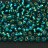 Бисер японский TOHO Magatama 3мм #0027BD изумруд, серебряная линия внутри, 5 грамм - Бисер японский TOHO Magatama 3мм #0027BD изумруд, серебряная линия внутри, 5 грамм