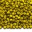 Бисер чешский PRECIOSA круглый 8/0 83501 желтый с полоской, непрозрачный, 50г - Бисер чешский PRECIOSA круглый 8/0 83501 желтый с полоской, непрозрачный, 50г