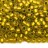 Бисер японский TOHO круглый 8/0 #0996F перидот матовый радужный, золотая линия внутри, 10 грамм - Бисер японский TOHO круглый 8/0 #0996F перидот матовый радужный, золотая линия внутри, 10 грамм