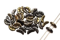 Бусины Crescent beads 10х3мм, цвет 0310-K0167 Matte Metallic Leather, 708-086, 5г (около 40 шт)