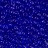 Бисер чешский PRECIOSA круглый 6/0 30050 синий прозрачный, квадратное отверстие, 50г - Бисер чешский PRECIOSA круглый 6/0 30050 синий прозрачный, квадратное отверстие, 50г