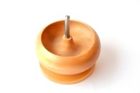 Спиннер для нанизывания бисера деревянный, диаметр 9см, PNC-09, 1шт