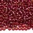 Бисер японский MIYUKI круглый 11/0 #4268 малина, серебряная линия внутри, Duracoat, 10 грамм - Бисер японский MIYUKI круглый 11/0 #4268 малина, серебряная линия внутри, Duracoat, 10 грамм