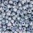 Бисер японский TOHO круглый 8/0 #1205 белый/голубой, мраморный непрозрачный, 10 грамм - Бисер японский TOHO круглый 8/0 #1205 белый/голубой, мраморный непрозрачный, 10 грамм