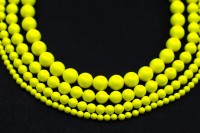 Жемчуг Swarovski 5810 #734 3мм Crystal Neon Yellow Pearl, 5810-3-734, 10шт
