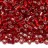 Бисер чешский PRECIOSA рубка 9/0 97090 гранатовый, серебряная линия внутри, 50г - Бисер чешский PRECIOSA рубка 9/0 97090 гранатовый, серебряная линия внутри, 50г