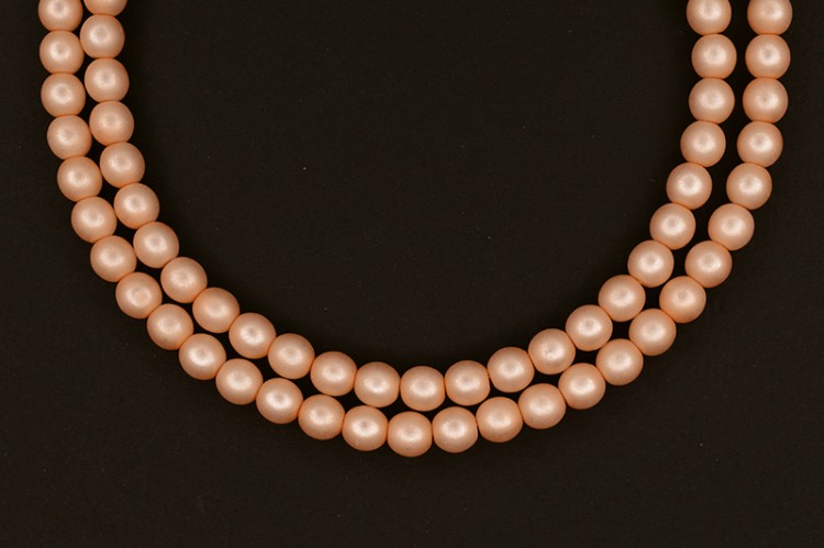 Жемчуг Preciosa, цвет 70172 матовый светло-персиковый, 5мм, 10шт Жемчуг Preciosa, цвет 70172 матовый светло-персиковый, 5мм, 10шт