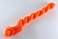 Шнур нейлоновый, толщина 1мм, длина 24 метра, цвет оранжевый, нейлон, 50-009, 1шт