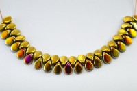 Бусины Pip beads 5х7мм, цвет 00030/98552 California Sunshine, 701-002, 5г (около 36шт)