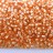 Бисер чешский PRECIOSA круглый 10/0 78184 оранжевый, серебряная линия внутри, 2 сорт, 50г - Бисер чешский PRECIOSA круглый 10/0 78184 оранжевый, серебряная линия внутри, 2 сорт, 50г