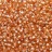 Бисер чешский PRECIOSA круглый 10/0 78184 оранжевый, серебряная линия внутри, 2 сорт, 50г - Бисер чешский PRECIOSA круглый 10/0 78184 оранжевый, серебряная линия внутри, 2 сорт, 50г