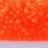 Бисер чешский PRECIOSA круглый 6/0 38789 оранжевый неон прозрачный матовый, 50 г - Бисер чешский PRECIOSA круглый 6/0 38789 оранжевый неон прозрачный матовый, 50 г